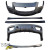 VSaero FRP WAL Body Kit 5pc /w Wing > Maserati Quattroporte 2009-2012 - image 3