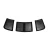 2003-2006 Nissan 350Z Z33 GT1 Hood Vents - 3 Piece - image 3
