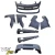 FRP APBR Wide Body Kit 9pc > Infiniti G35 Coupe 2003-2006 > 2dr Coupe - image 5