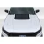 2019-2023 Ford Ranger Raptor Look Hood - 1 Piece - image 1