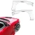 FRP BSPO Wide Body 30mm Fenders (front) > Nissan 240SX (S14) 1995-1996 - image 1