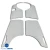 FRP URA Wide Body Fenders (rear) 4pc > Nissan Skyline (R34) GTT 1999-2002 > 4dr Sedan - image 11