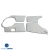 FRP URA Wide Body Fenders (rear) 4pc > Nissan Skyline (R34) GTT 1999-2002 > 4dr Sedan - image 12