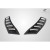 2003-2008 Nissan 350Z Z33 Carbon Creations N Spec Fender Vents - 2 Piece - image 3