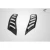 2003-2008 Nissan 350Z Z33 N Spec Fender Vents - 2 Piece - image 3