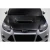 2012-2014 Ford Focus Ram Air Carbon Fiber Hood - image 1