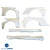 FRP MHAR Wide Body Kit > BMW 2-Series (F22) M-Sport 2014-2020 - image 4