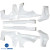FRP MHAR Wide Body Kit > BMW 2-Series (F22) M-Sport 2014-2020 - image 6