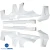 FRP MHAR Wide Body Kit > BMW 2-Series (F22) M-Sport 2014-2020 - image 6