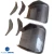 Carbon Fiber Dual Diffusers 2pc > Chevrolet Corvette (C7) 2014-2019 - image 6