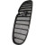 Carbon Fiber Vertical Grille > Maserati Quattroporte 2005-2008 - image 2
