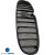Carbon Fiber Vertical Grille > Maserati Quattroporte 2005-2008 - image 4