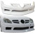 FRP BLK Series Wide Body Front Bumper > Mercedes-Benz SLK (R171) 2005-2011 - image 1