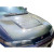 ModeloDrive Carbon Fiber DMA D1 Hood > Nissan Skyline (R33) GTS 1993-1995 - image 1
