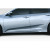 2016-2021 Honda Civic 4DR Type M Side Skirts Rocker Panels - 2 Piece - image 1