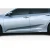 2016-2021 Honda Civic 4DR Type M Side Skirts Rocker Panels - 2 Piece - image 1