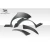 2008-2015 Infiniti G Sedan G37 Q40 LBW Rear Fender Flares - 4 Piece - image 3