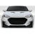 2013-2016 Hyundai Genesis Coupe 2DR MSR Front Bumper - 1 Piece - image 1