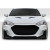 2013-2016 Hyundai Genesis Coupe 2DR Duraflex MSR Front Bumper - 1 Piece - image 1