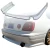 FRP WAL SPOR Rear Lip Valance > Lexus GS300 1998-2005 - image 1