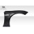 2007-2010 BMW 3 Series E92 E93 2DR Convertible RBS Front Fender Flares - 2 Piece ( Fits M-Sport Only ) - image 4