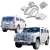 FRP BNW Body Kit 9pc > Hummer H2 2003-2009 - image 1