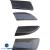 Partial Carbon Fiber TART Rear Bumper Set > Porsche 911 (996) 1999-2004 - image 18