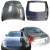 ModeloDrive Carbon Fiber OER HR Hood Hatch Combo > Nissan 350Z (Z33) 2007-2008 - image 1