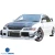 Carbon Fiber VOLT Triangle Bumper Trim > Mitsubishi Evolution EVO8 EVO9 2003-2006 - image 4