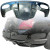 FRP MULL Rear Diffuser > Bentley Continental GT GTC 2011-2018 > 2dr Coupe - image 1