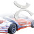 FRP LBPE Wide Body Fenders (rear) 4pc > BMW 4-Series (F32) 2014-2020 > 2dr Coupe - image 4