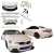 FRP LBPE Wide Body Kit w Wing > BMW 4-Series (F32) 2014-2020 > 2dr Coupe - image 1