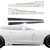 FRP ROWR Side Skirts 4pc > BMW Z4 (E89) 2009-2016 - image 1