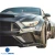 FRP RTSS Wide Body Front Bumper 2pc > Ford Mustang 2015-2017 - image 3
