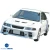 FRP BSPD Front Bumper > Mitsubishi Evolution EVO5 EVO6 1998-2001> 4dr - image 3
