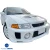 FRP EVO6 Wide Body Kit w Hood > Mitsubishi Evolution EVO5 EVO6 1998-2001 - image 4