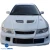 FRP EVO6 Wide Body Kit w Hood > Mitsubishi Evolution EVO5 EVO6 1998-2001 - image 28
