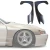 FRP TKYO v3 Wide Body Kit 12pc w Wings > Nissan Silvia (S13) 1989-1994 > 2dr Coupe - image 30