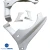FRP VAR V2 Fenders (front) 4pc > Mitsubishi Evolution EVO8 EVO9 2003-2006 - image 4