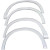 FRP ALWY Fender Flares Set 4pc > Honda HR-V 2016-2022 - image 3