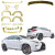 FRP ARTI Wide Body Kit w Wing > Lexus RX350 2016-2019 - image 1