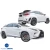 FRP ARTI Wide Body Kit w Wing > Lexus RX350 2016-2019 - image 2