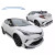 ModeloDrive FRP MODE Body Kit /w Wing 5pc > Toyota C-HR 2018-2021 - image 1