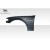 2002-2005 BMW 3 Series E46 4DR M3 Look Front Fenders - 2 Piece - image 17
