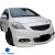 ModeloDrive FRP GALX Front Bumper > Toyota Yaris 2007-2011 > 4dr Sedan - image 2
