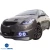 FRP GALX Front Bumper > Toyota Yaris 2007-2011 > 4dr Sedan - image 6