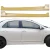 FRP GALX Side Skirts > Toyota Yaris 2007-2011 > 4dr Sedan - image 1