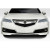 2015-2017 Acura TLX A Spec Look Front Lip Add Ons - 2 Piece - image 1
