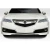 2015-2017 Acura TLX A Spec Look Front Lip Add Ons - 2 Piece - image 1