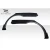 2006-2011 BMW 3 Series E90 4DR HX Wide Body Rear Fender Flares - 2 Piece - image 3